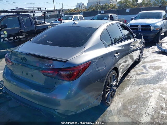 JN1FV7AP5JM640055 Infiniti Q50 3.0t Red Sport 400