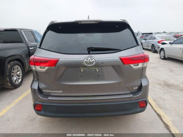 5TDKZRFH8HS521069 Toyota Highlander Se