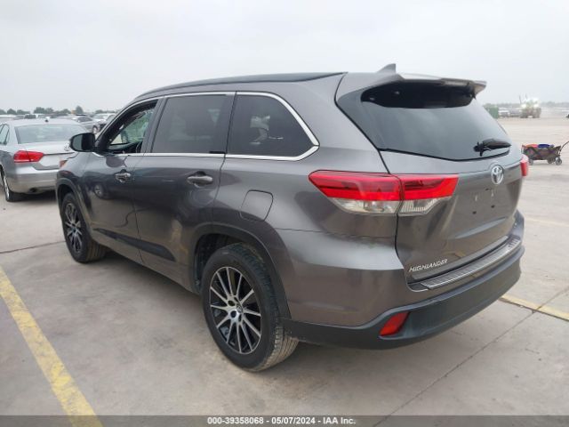 5TDKZRFH8HS521069 Toyota Highlander Se