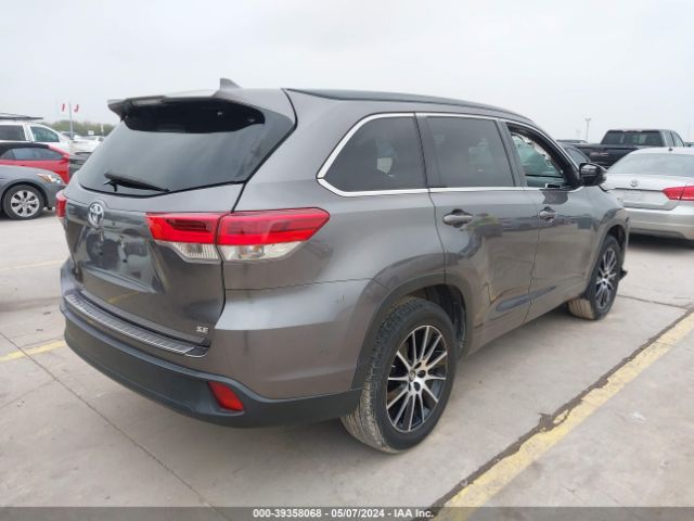 5TDKZRFH8HS521069 Toyota Highlander Se