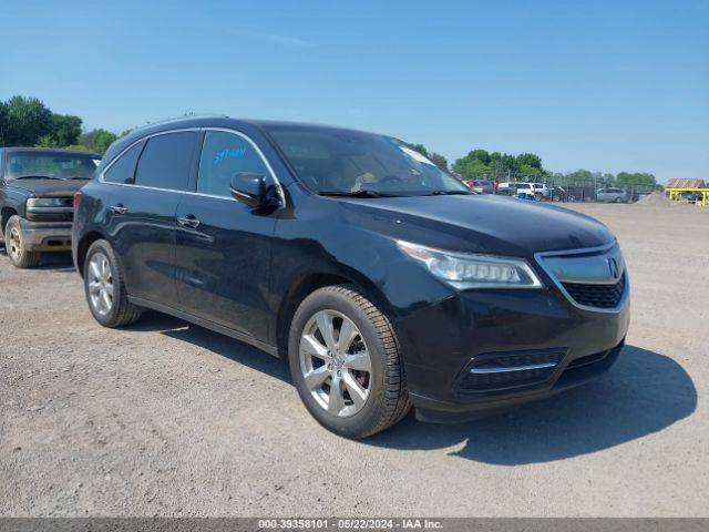 Auction sale of the 2016 Acura Mdx Advance   Entertainment Packages/advance Package, vin: 5FRYD4H90GB060436, lot number: 39358101