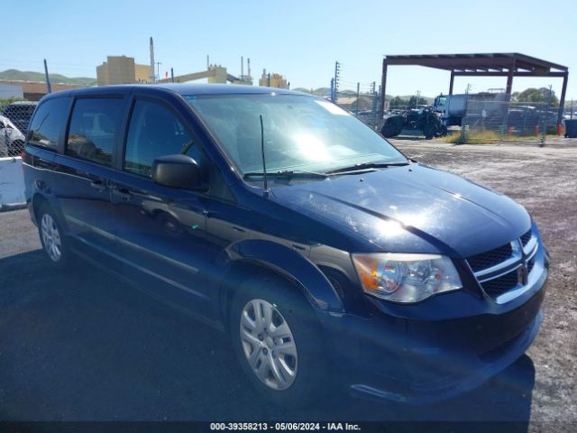 2014 Dodge Grand Caravan American Value Pkg მანქანა იყიდება აუქციონზე, vin: 2C4RDGBG9ER327735, აუქციონის ნომერი: 39358213