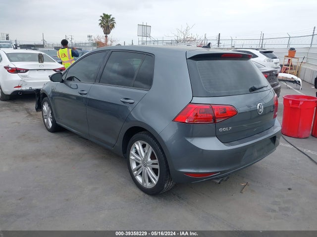 3VW2A7AUXFM037303 Volkswagen Golf Tdi Se 4-door