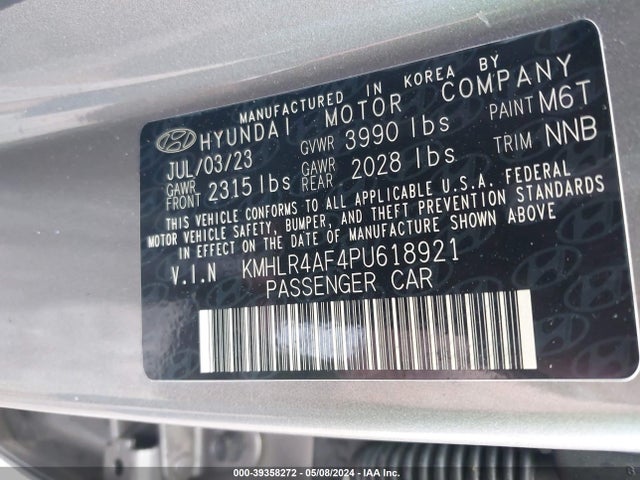 Hyundai Elantra N Line 2023 KMHLR4AF4PU618921 Image 9