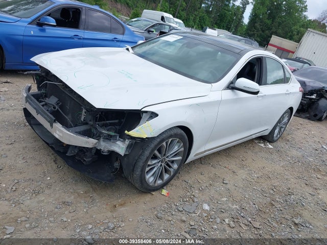 Genesis G80 3.8 2017 KMHGN4JE0HU206517 Image 2