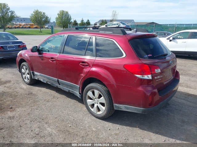 Продажа на аукционе авто 2011 Subaru Outback 2.5i Limited, vin: 4S4BRBKC8B3351589, номер лота: 39358409