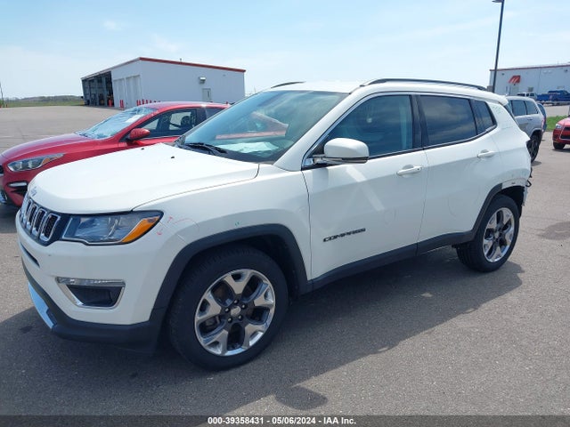 3C4NJCCB2KT662380 Jeep Compass Limited Fwd