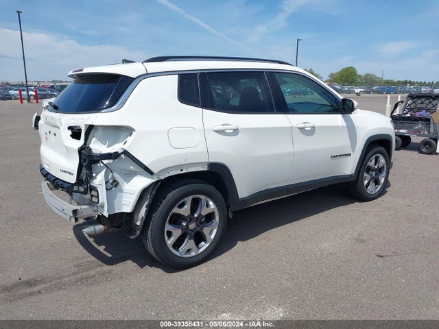 3C4NJCCB2KT662380 Jeep Compass Limited Fwd