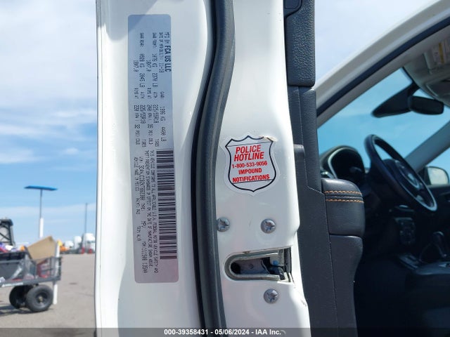 3C4NJCCB2KT662380 Jeep Compass Limited Fwd