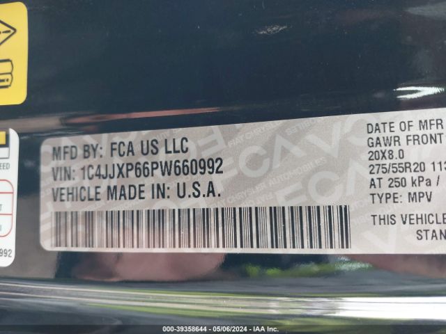 1C4JJXP66PW660992 Jeep Wrangler 4xe Sahara 4x4