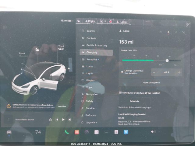 5YJ3E1EB1KF365130 Tesla Model 3 Long Range/performance