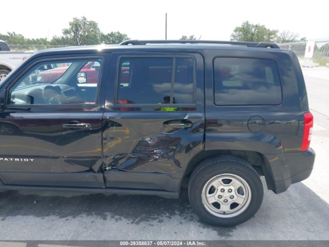 1C4NJPBA4HD150215 Jeep Patriot Sport Fwd