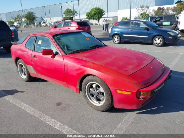 39358849 :رقم المزاد ، WP0AA0941DN459523 vin ، 1983 Porsche 944 مزاد بيع