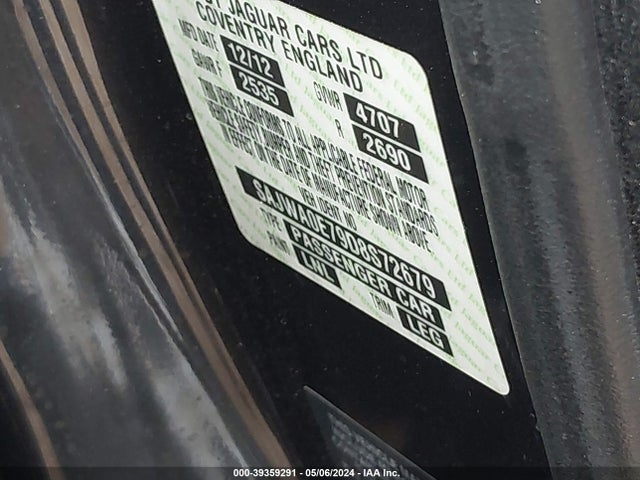 2013 JAGUAR XF SAJWA0E79D8S72679 Photo 8