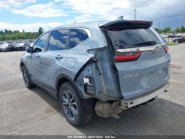 2HKRW2H82NH607216 Honda Cr-v Awd Ex-l