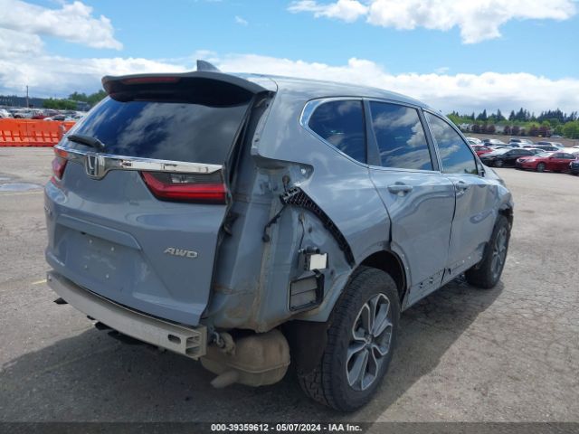 2HKRW2H82NH607216 Honda Cr-v Awd Ex-l