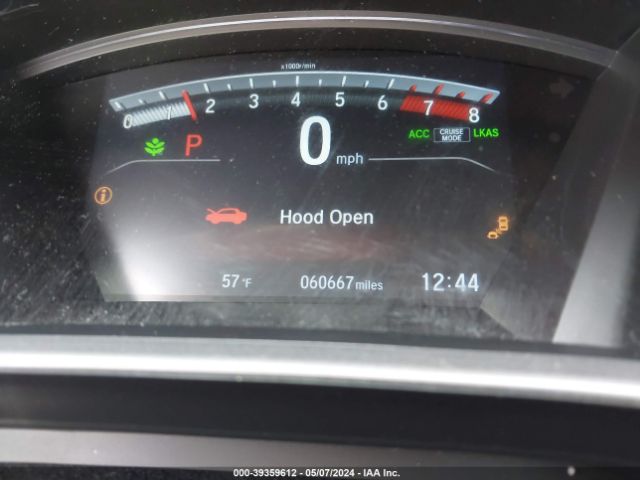 2HKRW2H82NH607216 Honda Cr-v Awd Ex-l