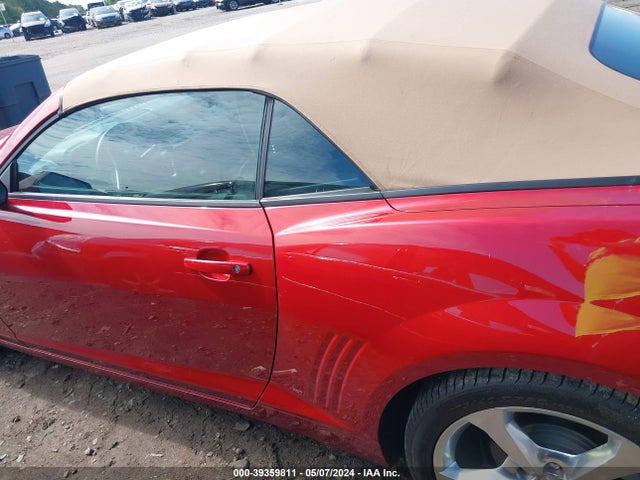Chevrolet Camaro 2lt 2014 2G1FC3D35E9245051 Image 14