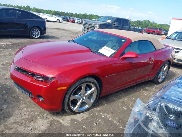 Chevrolet Camaro 2lt 2014 2G1FC3D35E9245051 Image 2