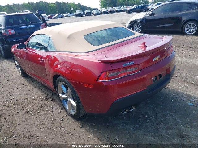 Chevrolet Camaro 2lt 2014 2G1FC3D35E9245051 Image 3