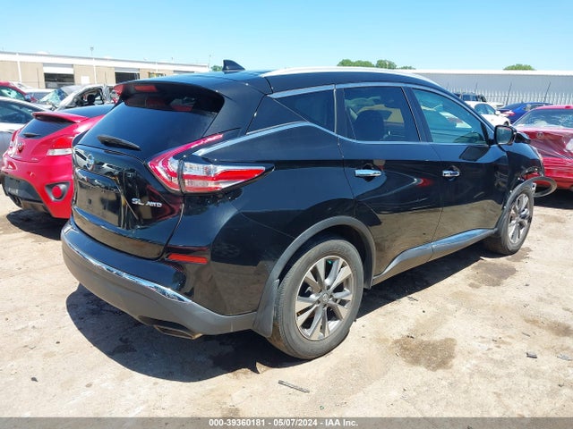Nissan MURANO SL 2016 5N1AZ2MH8GN155703 Image 4