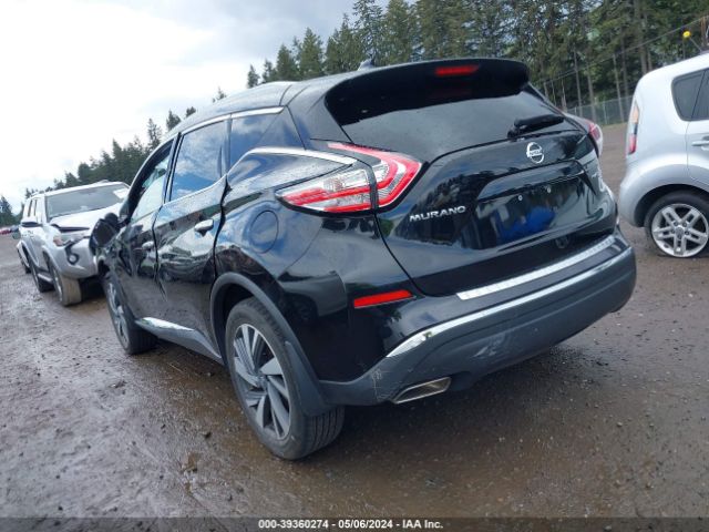 5N1AZ2MH7JN182317 Nissan Murano Platinum