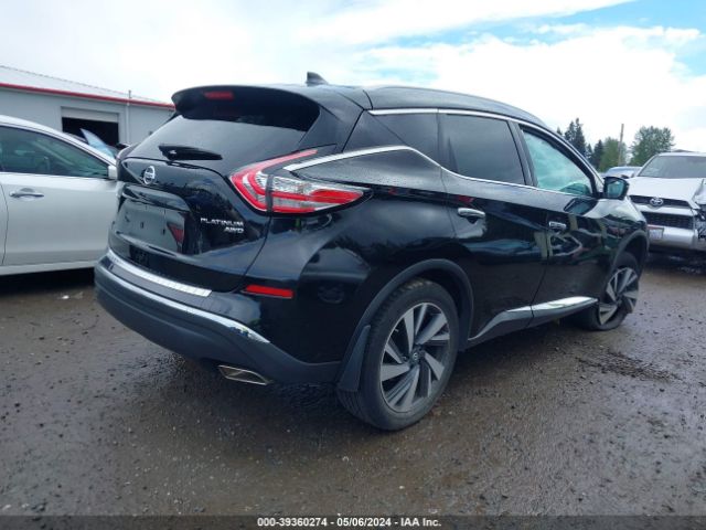 5N1AZ2MH7JN182317 Nissan Murano Platinum