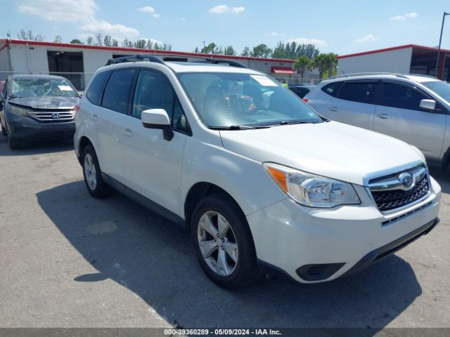 Auction sale of the 2016 Subaru Forester 2.5i Premium, vin: JF2SJADC6GH500032, lot number: 39360289