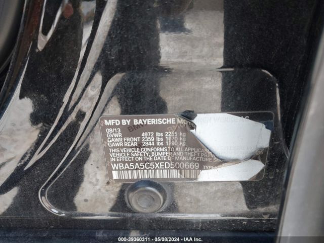 WBA5A5C5XED500669 BMW 528I
