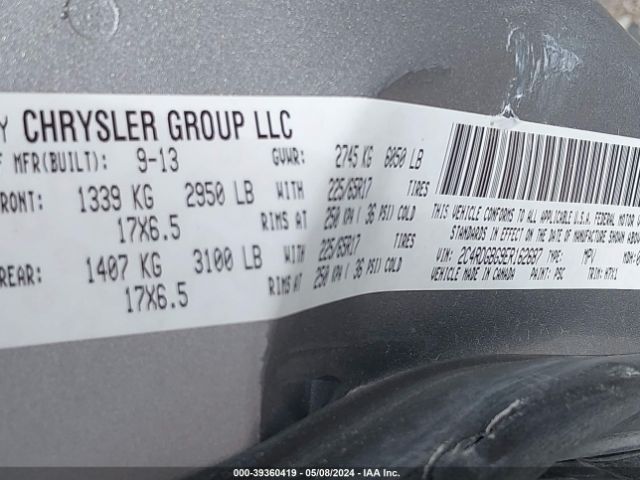 2C4RDGBG9ER162687 Dodge Grand Caravan Se