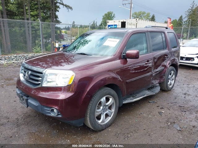 Honda Pilot Ex-l 2015 5FNYF4H77FB067201 Image 2