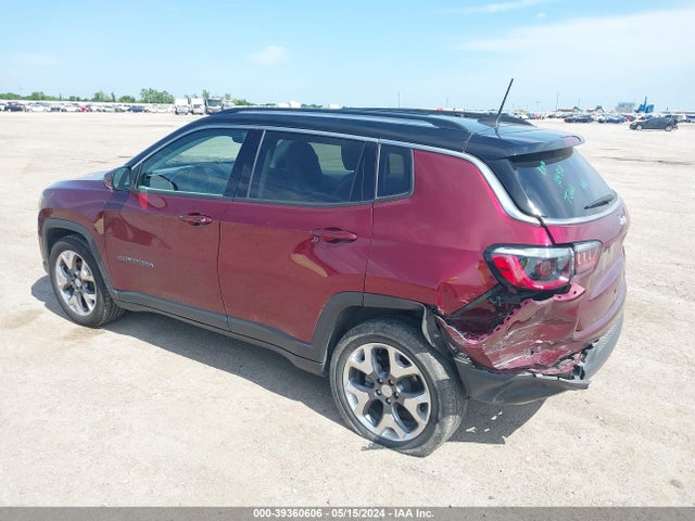 3C4NJCCB0LT247236 Jeep Compass Limited Fwd