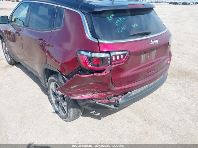 3C4NJCCB0LT247236 Jeep Compass Limited Fwd