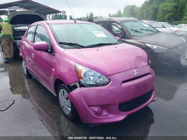 2014 Mitsubishi Mirage De მანქანა იყიდება აუქციონზე, vin: ML32A3HJ4EH007176, აუქციონის ნომერი: 39360720