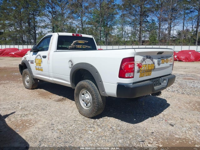 39361223 :رقم المزاد ، 3C6MR5AJ2JG166391 vin ، 2018 Ram 2500 Tradesman Regular Cab 4x4 8' Box مزاد بيع