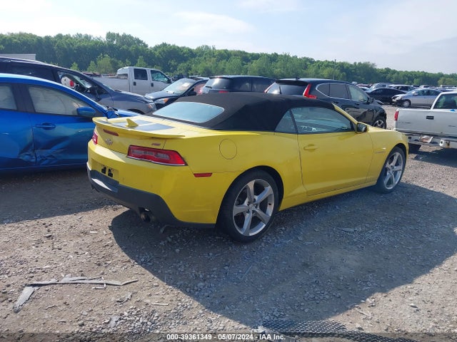 Chevrolet Camaro 2lt 2015 2G1FF3D39F9295850 Image 4