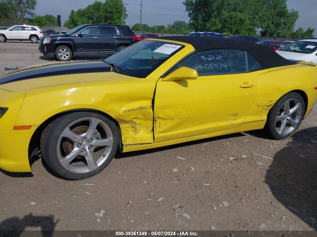 Chevrolet Camaro 2lt 2015 2G1FF3D39F9295850 Image 6