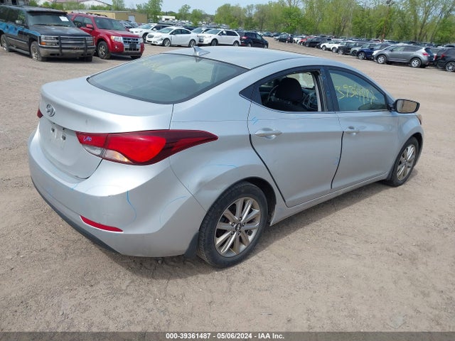 Hyundai ELANTRA SE 2015 KMHDH4AE0FU232218 Image 4
