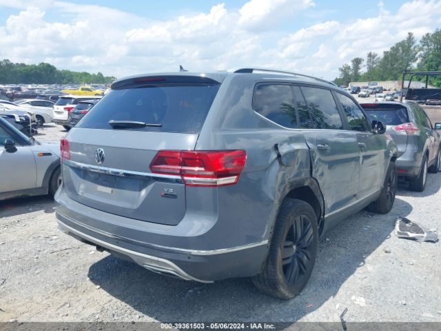 1V2MR2CA0JC504604 Volkswagen Atlas 3.6l V6 Sel