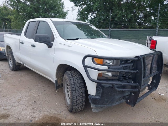 Chevrolet Silverado 1500 4wd Double Cab Standard Bed Wt 2021 1GCRYAEH3MZ273973 головне зображення