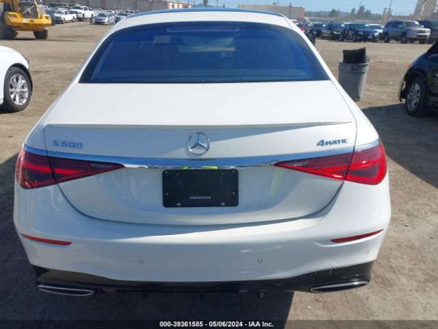 W1K6G6DBXNA103390 Mercedes-Benz S 500 4matic