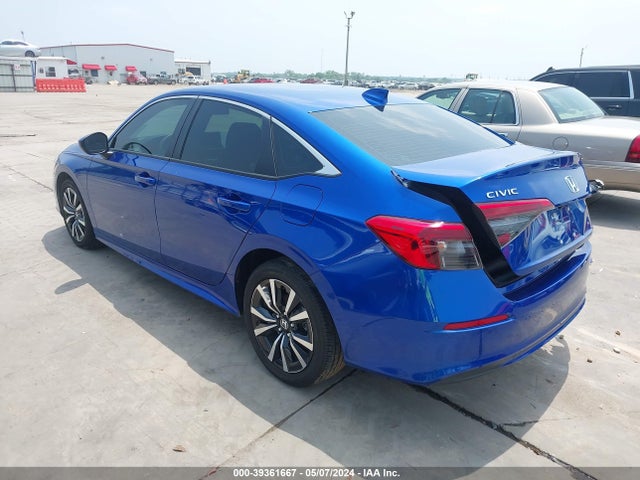 Honda Civic Ex /ex W/o Bsi 2023 2HGFE1F74PH309984 Image 3