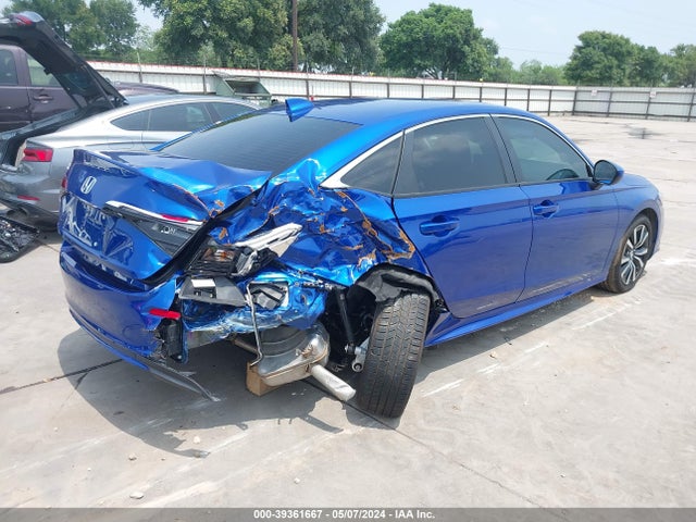 Honda Civic Ex /ex W/o Bsi 2023 2HGFE1F74PH309984 Image 4