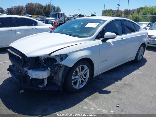 Ford Fusion Hybrid Se 2018 3FA6P0LU5JR129136 Image 2