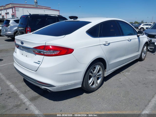 Ford Fusion Hybrid Se 2018 3FA6P0LU5JR129136 Image 4