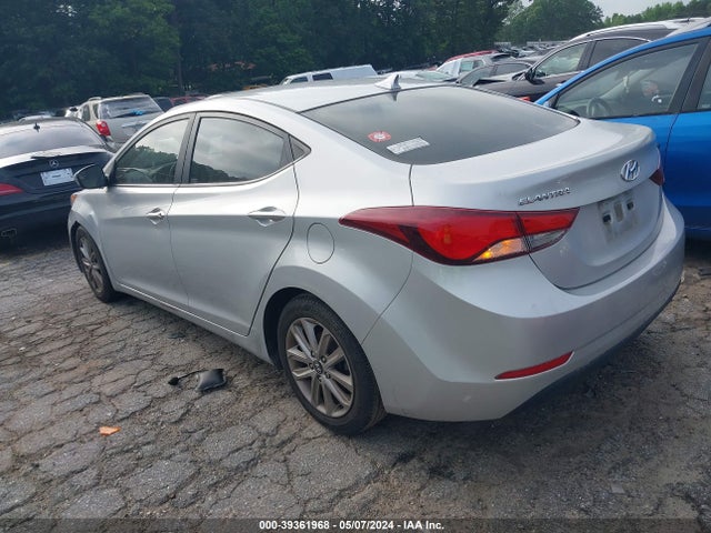2014 Hyundai Elantra Se მანქანა იყიდება აუქციონზე, vin: KMHDH4AE5EU064929, აუქციონის ნომერი: 39361968