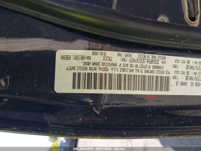 3C6UR5HL1EG107457 RAM 2500 Tradesman