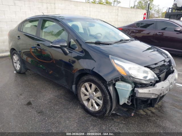 Auction sale of the 2015 Kia Rio Ex, vin: KNADN4A34F6444990, lot number: 39362205