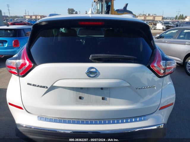Nissan Murano Platinum 2016 5N1AZ2MG9GN141297 Image 16