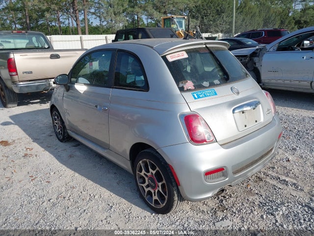 2012 FIAT 500 3C3CFFBR4CT116128 Photo 2